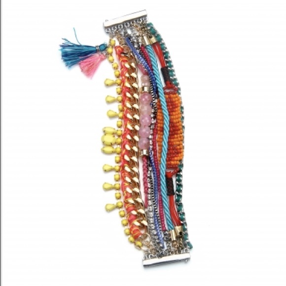 Mixed magnetic beaded bracelets - Picture 2 of 4